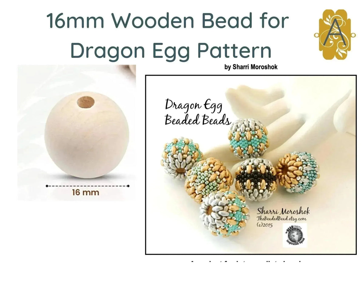 Dragon Egg Beaded Beads, by Sharri Moroshok - The Argus Collection