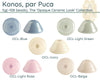 Konos par Puca 5g Ceramic Collection - The Argus Collection