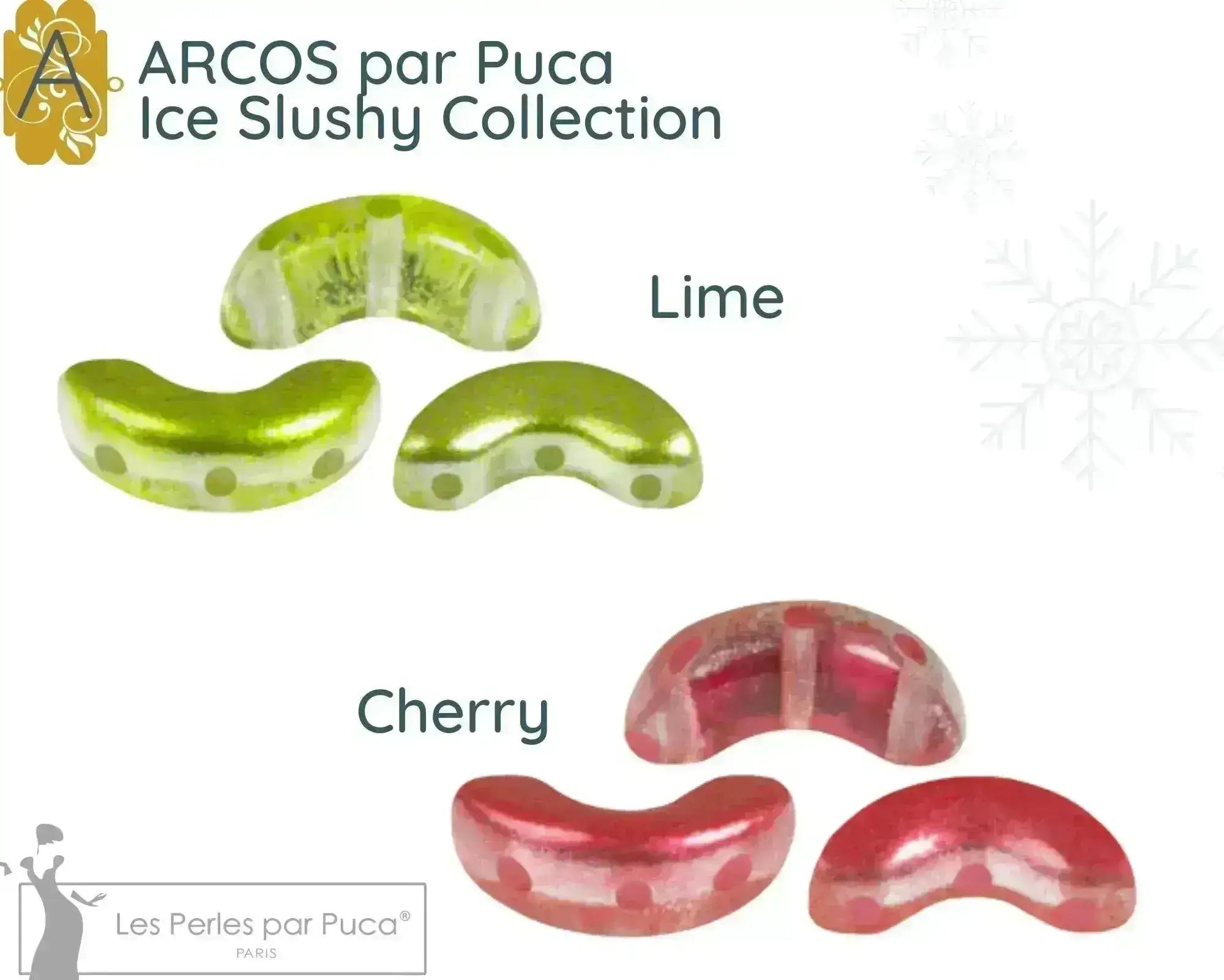 Arcos par Puca (30 Beads) Ice Slushy Collections - The Argus Collection
