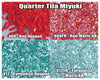 Miyuki Quarter Tila, 5g, QTL408, QTL408FR, QTL412, QTL412FR - The Argus Collection