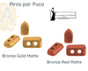 Piros par Puca 5g Bronze/Gold Collection - The Argus Collection