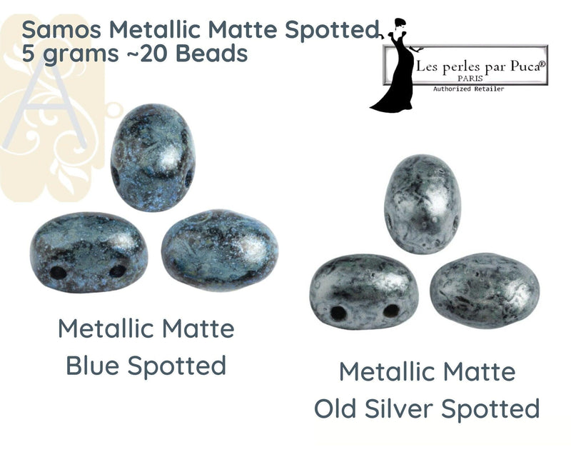 Samos par Puca 5g Metallic Matte Spotted Collection - The Argus Collection