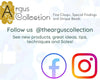 Cabochons par Puca, 8mm, Metallic Matte Collection - The Argus Collection