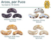 Arcos par Puca (30 Beads) Matte Spotted Mix - The Argus Collection