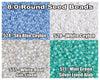 8/0 Miyuki Seed Beads 10g. - The Argus Collection