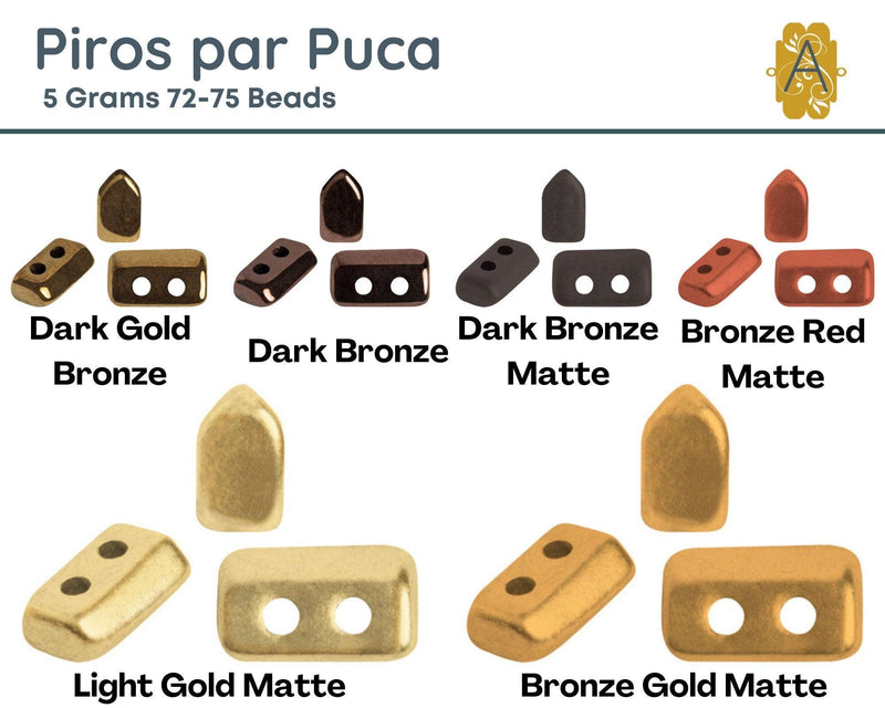 Piros par Puca 5g Bronze/Gold Collection - The Argus Collection