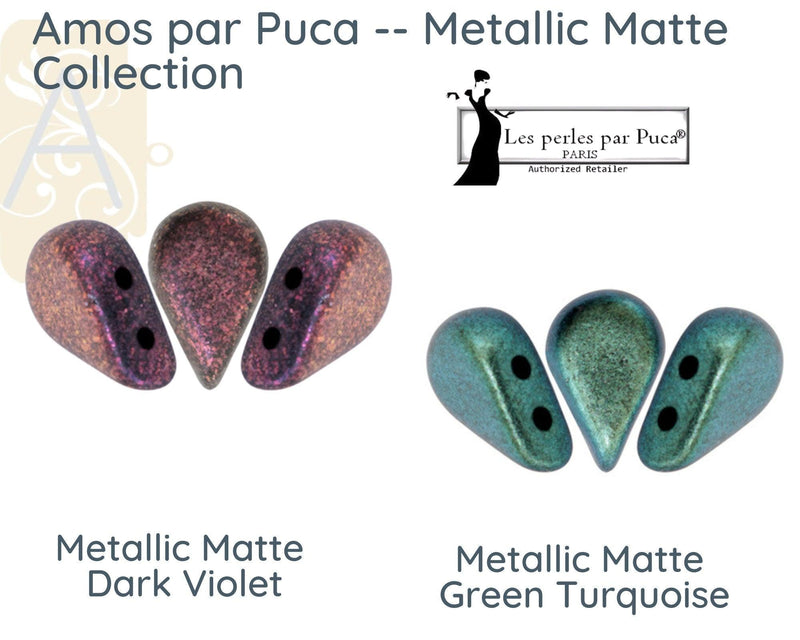 Amos par Puca, 5g, Metallic Collection, 8 Colors - The Argus Collection