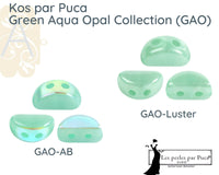 Kos par Puca 5g Green Aqua Opal Collection - The Argus Collection