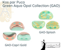 Kos par Puca 5g Green Aqua Opal Collection - The Argus Collection