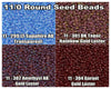 11/0 Miyuki Seed Beads 8.5g, 23g, 11-0299, 11-0301, 11-0302, 11-0304 - The Argus Collection