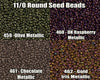 11/0 Miyuki Seed Beads 8.5g, 23g 11-0459, 11-0460, 11-0461, 11-0462 - The Argus Collection