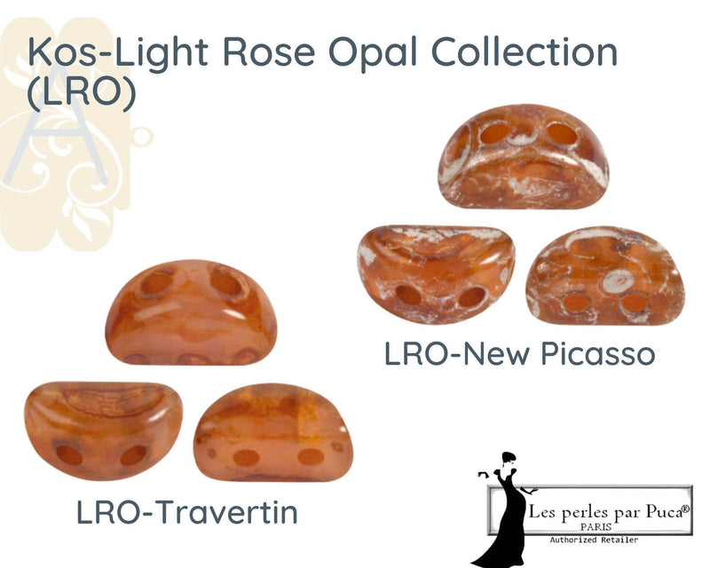 Kos par Puca 5g Light Rose Opal Collection - The Argus Collection