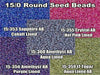 15/0 Miyuki Round Seed Beads 8.2g 15-0353, 15-0355, 15-0356, 15-0359, 15-0360 - The Argus Collection