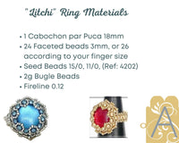 Litchi Ring Pattern par Puca - The Argus Collection