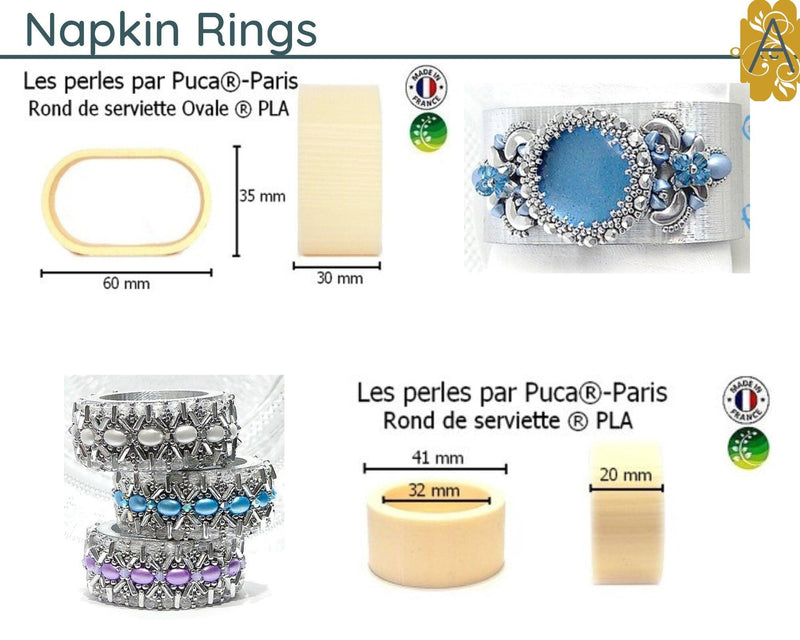 Napkin or Serviette Ring Base par Puca - The Argus Collection