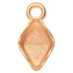 Zenia, Cymbal Gemduo Pendant Setting, Charm or Dangle, 4 Pcs. - The Argus Collection