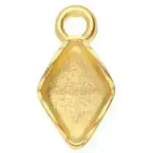 Zenia, Cymbal Gemduo Pendant Setting, Charm or Dangle, 4 Pcs. - The Argus Collection