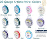 20 Gauge Artistic Wire in 11 Colors! - The Argus Collection