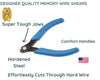 Designer Quality Memory Wire Cutters, Clean Edge Cut, Hardened Steel - The Argus Collection