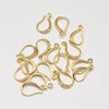 Lyon 2, Small Scroll Design Earring Wires, Precious Metal Plating in 3 Finishs - The Argus Collection