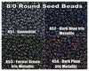 8/0 Miyuki Seed Beads 10g. - The Argus Collection