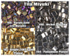 Miyuki Tila, 5g, TL188, TL190, TL191, TL194 - The Argus Collection