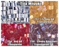 Miyuki Tila, 5g, TL250, TL251, TL254, TL256 - The Argus Collection