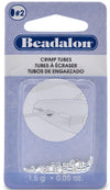 Crimp Tubes, Size 1 & 2, Beadalon - The Argus Collection