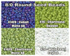 8/0 Miyuki Seed Beads 10g. - The Argus Collection