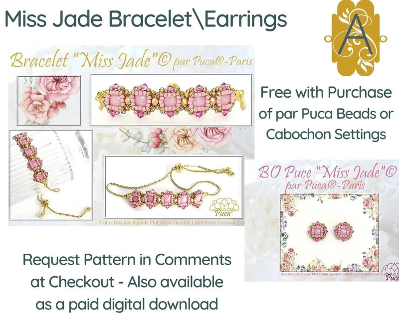 Cabochons par Puca, 8mm, Classic Collection - The Argus Collection
