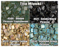 Miyuki Tila, 5g, TL4506, TL4511, TL4512, TL4514 - The Argus Collection