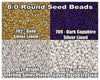 8/0 Miyuki Seed Beads 10g. - The Argus Collection