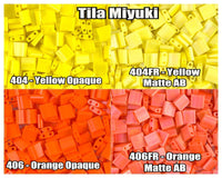 Miyuki Tila, 5g, TL404, TL404FR, TL406, TL406FR - The Argus Collection