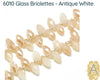 Faceted Glass Briolettes, 6010 style, Imitation Jade, Pastel Array - The Argus Collection