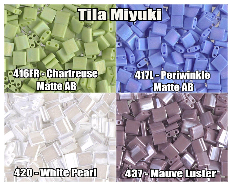 Miyuki Tila, 5g, TL416FR, TL417L, TL420, TL437 - The Argus Collection