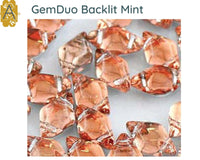 Gemduo Beads by Matubo, Backlit Collection #2, 10g - The Argus Collection