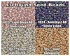 8/0 Miyuki Seed Beads 10g. - The Argus Collection