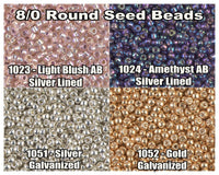 8/0 Miyuki Seed Beads 10g. - The Argus Collection