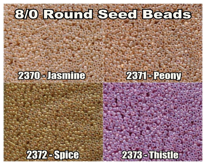 8/0 Miyuki Seed Beads 10g. - The Argus Collection