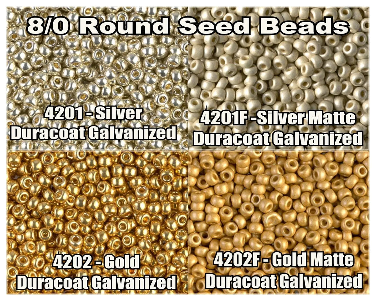 8/0 Miyuki Seed beads 10g. - The Argus Collection