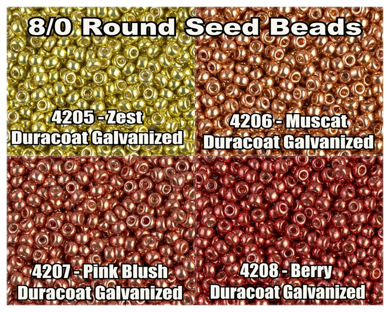 8/0 Miyuki Seed Beads 10g. - The Argus Collection