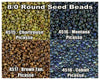 8/0 Miyuki Seed Beads 10g. - The Argus Collection