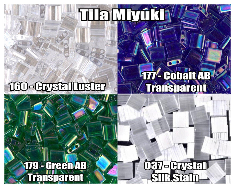 Miyuki Tila, 5g, TL160, TL177, TL179, TL037 - The Argus Collection