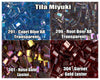 Miyuki Tila, 5g, TL291, TL296, TL301, TL304 - The Argus Collection