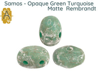 Samos par Puca 5g Green Turquoise Coats Collection - The Argus Collection