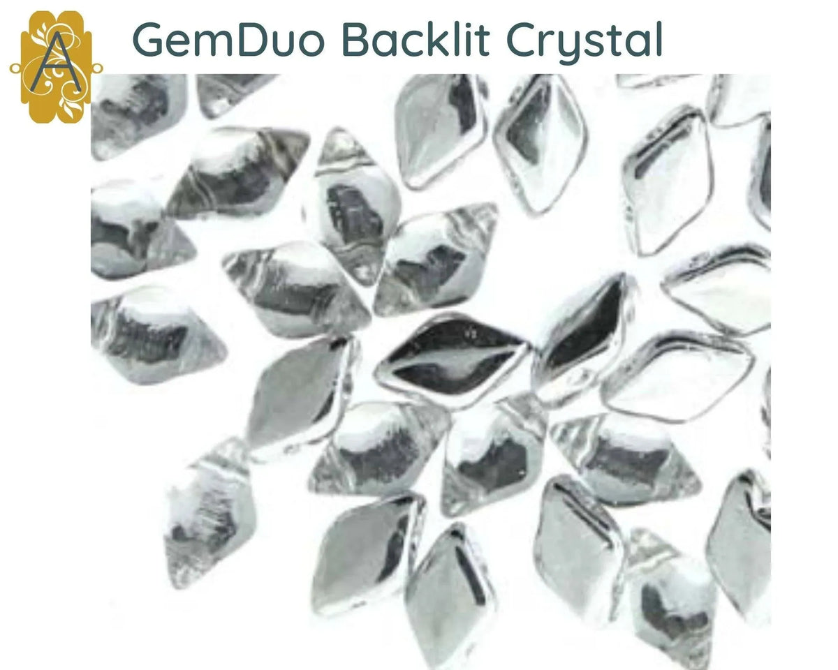 Gemduo Beads by Matubo, Backlit Collection #1, 10g - The Argus Collection