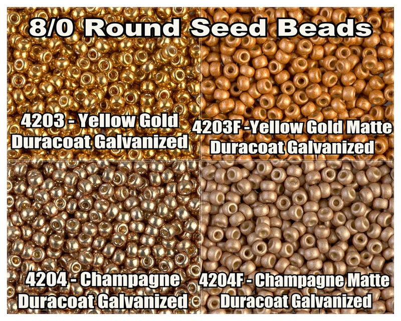 8/0 Miyuki Seed beads 10g. - The Argus Collection