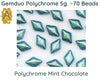 Gemduo Beads by Matubo, Polychrome Collection, 10g - The Argus Collection