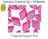 Gemduo Beads by Matubo, Tropical Collection, 10g - The Argus Collection