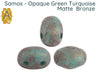 Samos par Puca 5g Green Turquoise Coats Collection - The Argus Collection